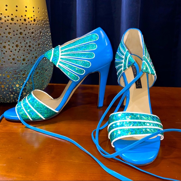Chrissie Morris Shoes - HP!🎉NWOT Chrissie Morris Genuine Stingray Heels sz 40